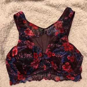 Padded Pink x Victoria’s Secret lace bralette top